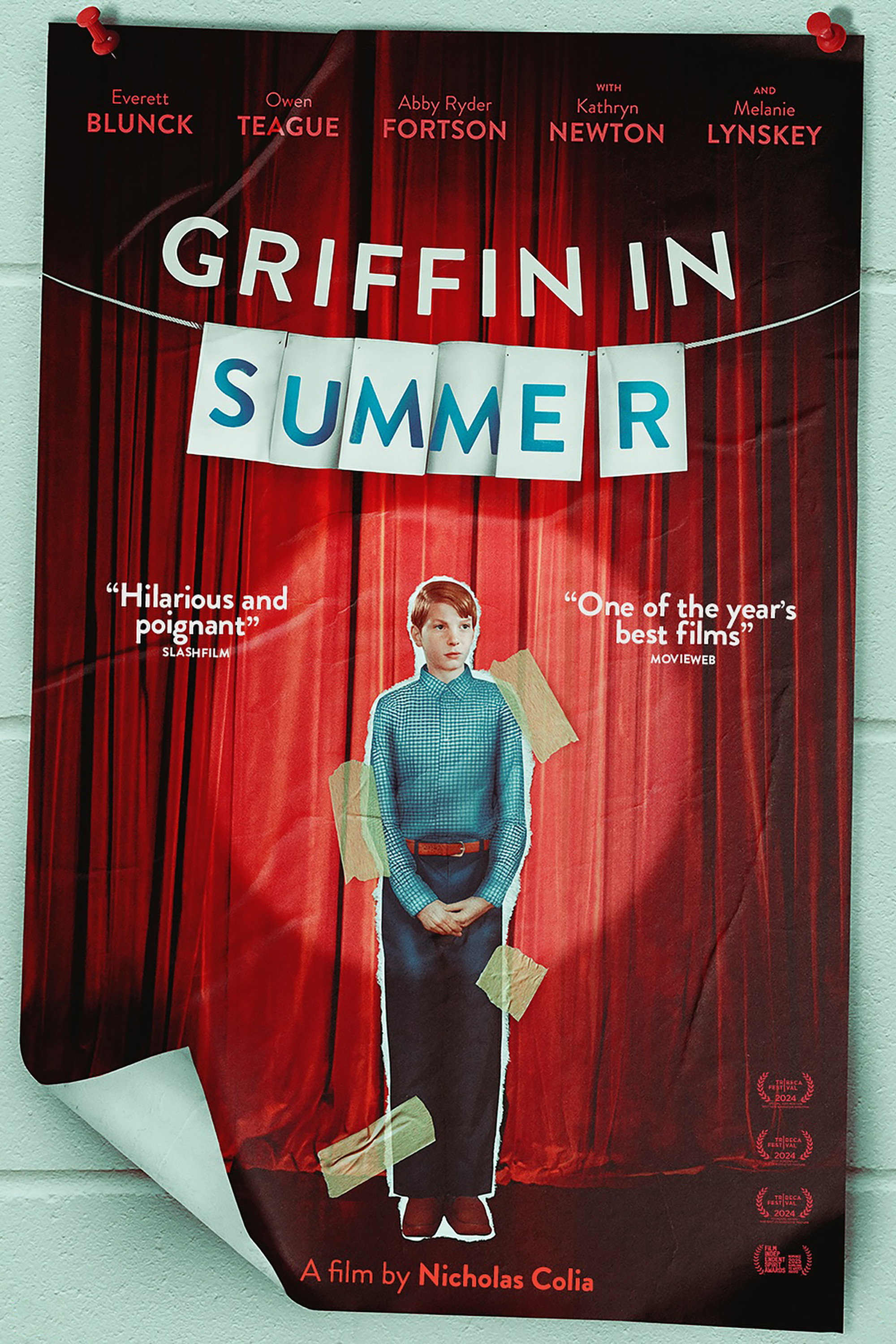 GRIFFIN IN SUMMER poster